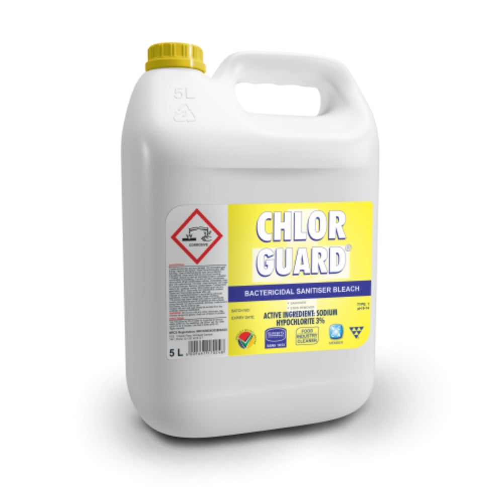 Prime Chlor Guard® Bactericidal Sanitiser & Bleach SABS