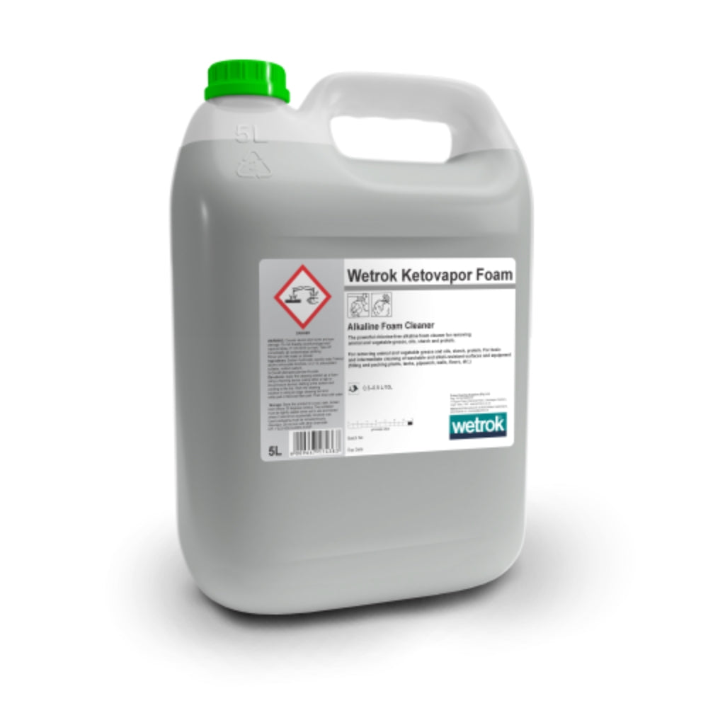 Wetrok Ketovapor Foam Alkaline Foam Cleaner for Kitchens